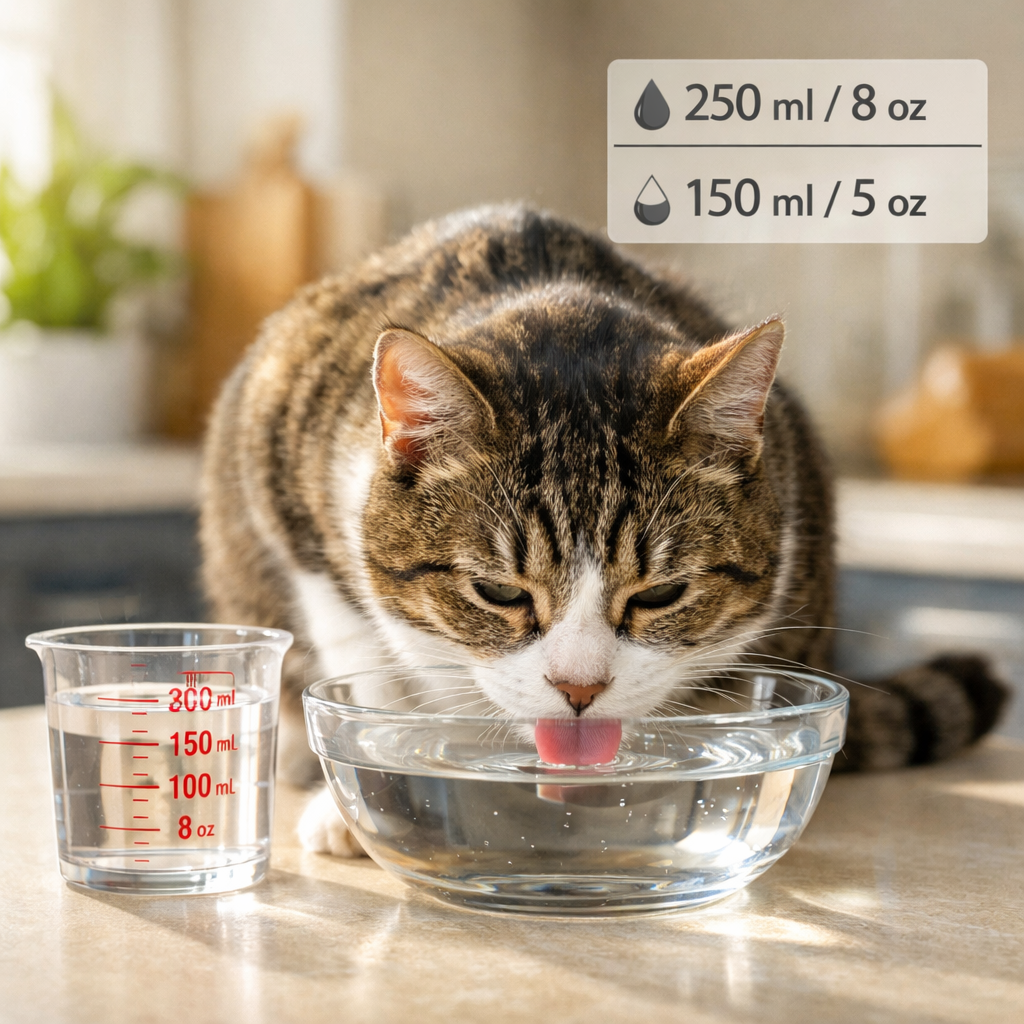 2026 Cat Hydration Guide: How Much Water Cats Need Daily