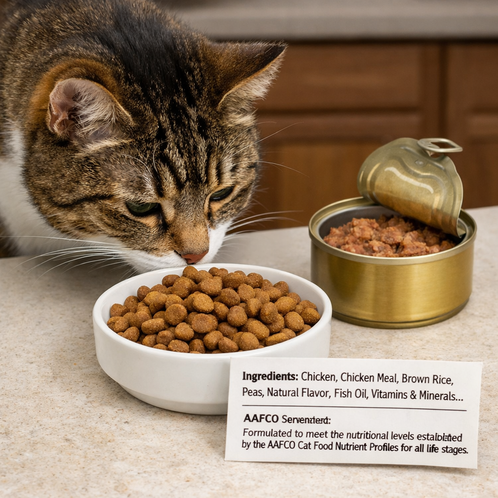 AAFCO Natural Definition in Cat Food: Ingredients Explained