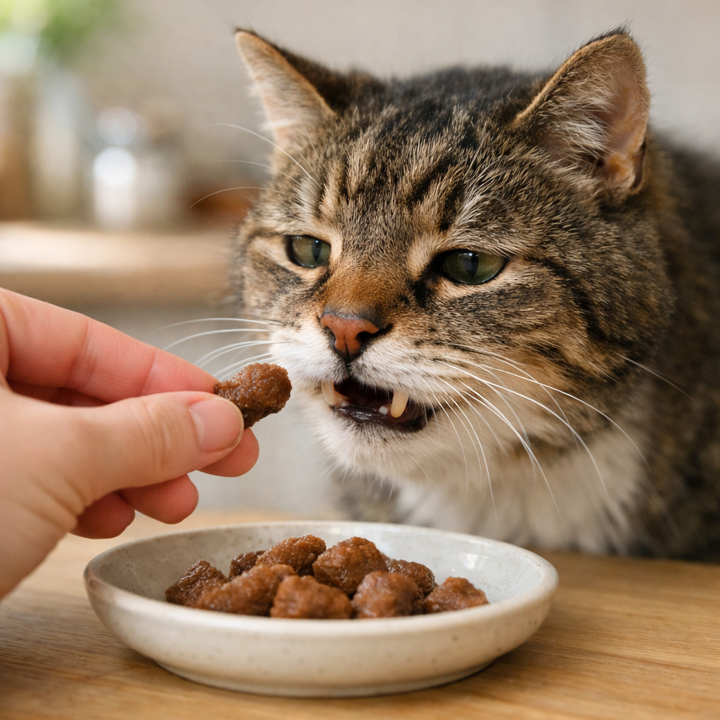 Avoid Choking Risks: Best Soft Treats for Senior Toothless Cats