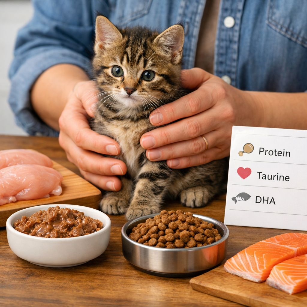 Breeder-Recommended Kitten Food and Ingredients for Healthy Growth