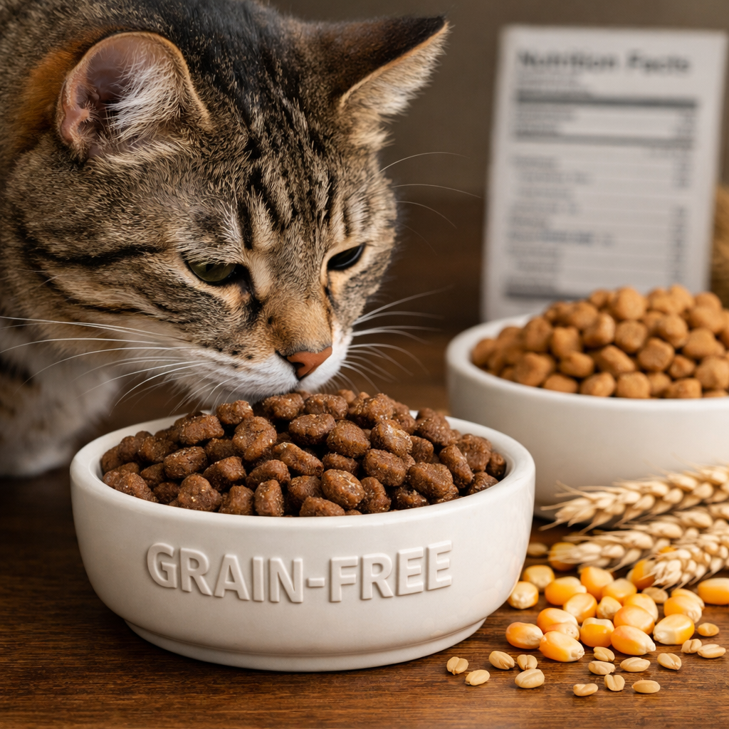 Grain-Free Cat Food Benefits: What Science Says and What Doesn't