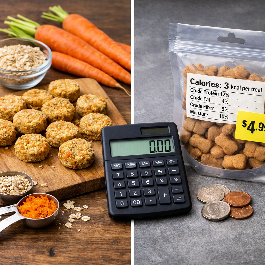 Natural Versus Store-Bought: Lowest-Calorie Dog Treats Compared for Value