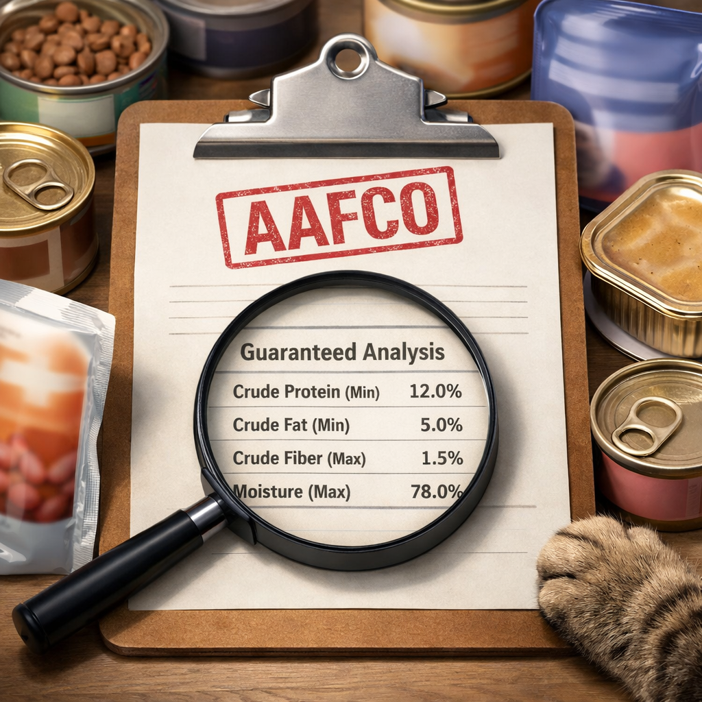 Nutrition Standards Guide: Comparing Cat Food Brands by AAFCO Compliance