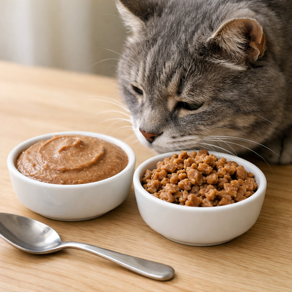 Pate vs. Minced: Easiest Textures for Senior Cats