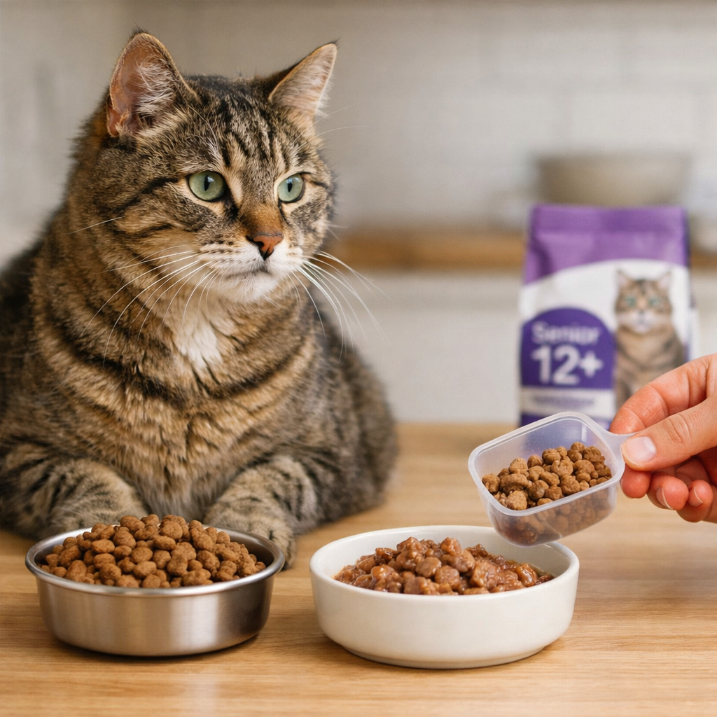 Senior Cat Nutrition Guide 2026: Switching Diets for 12-Year-Olds