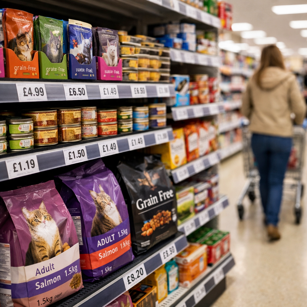 Top In-Store Premium Cat Food Brands at Major UK Supermarkets