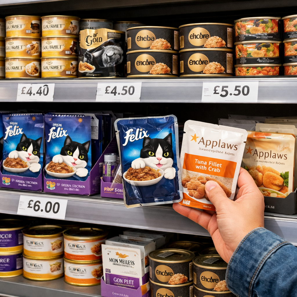 Which Premium Cat Food Brands Do UK Supermarkets Sell?